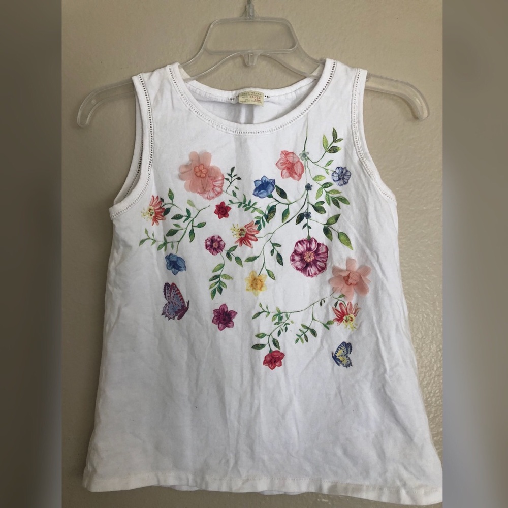Girls Zara Sleeveless top